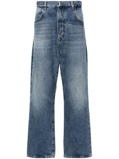 Denim cotton jeans