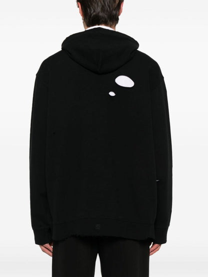 Logo cotton hoodie