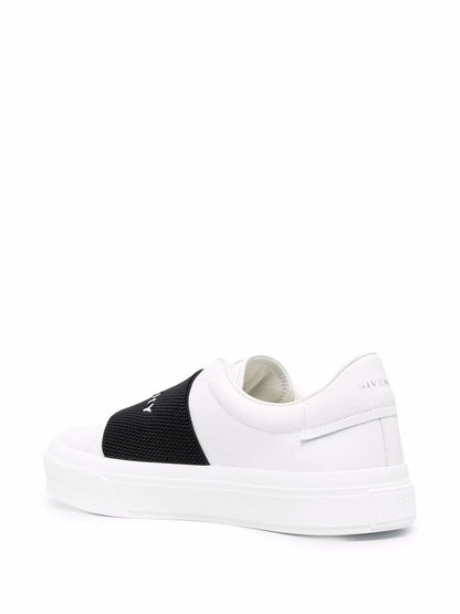 City sport leather sneakers