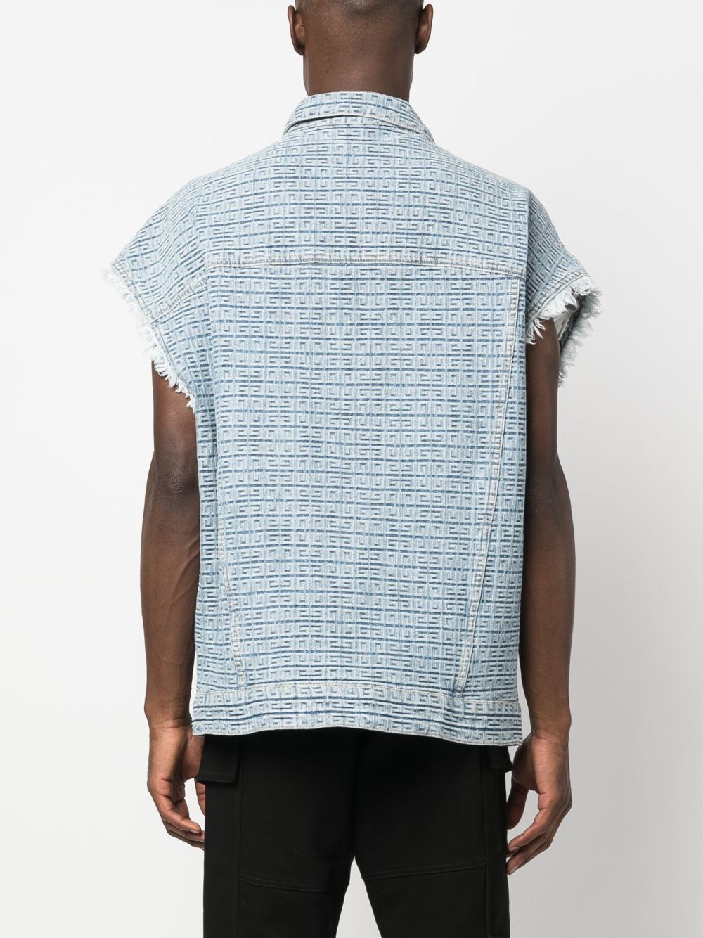 Overszied cotton vest