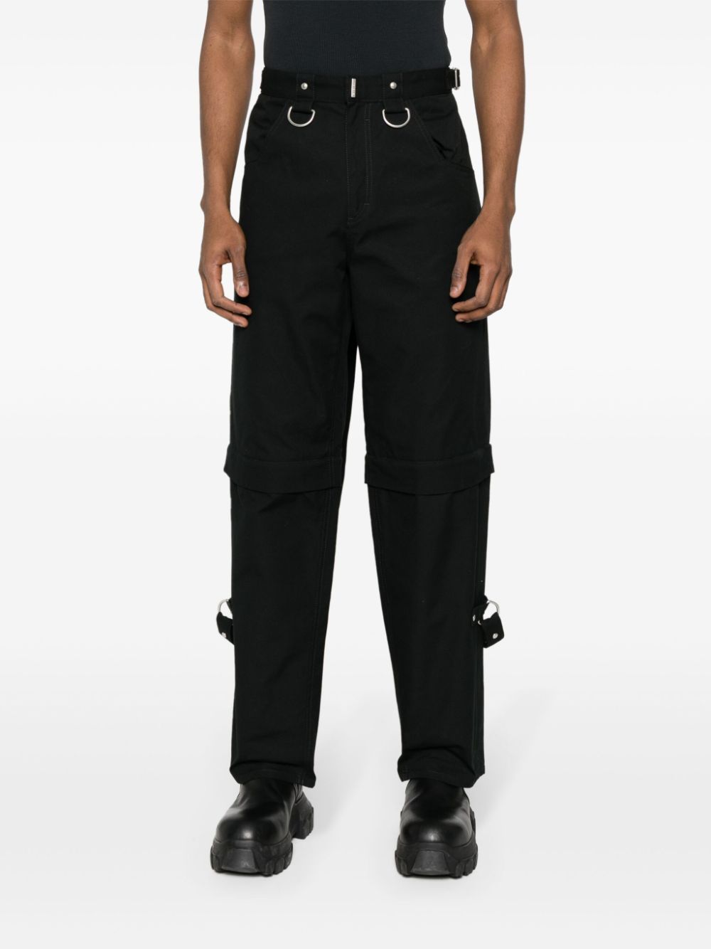 Cotton cargo trousers