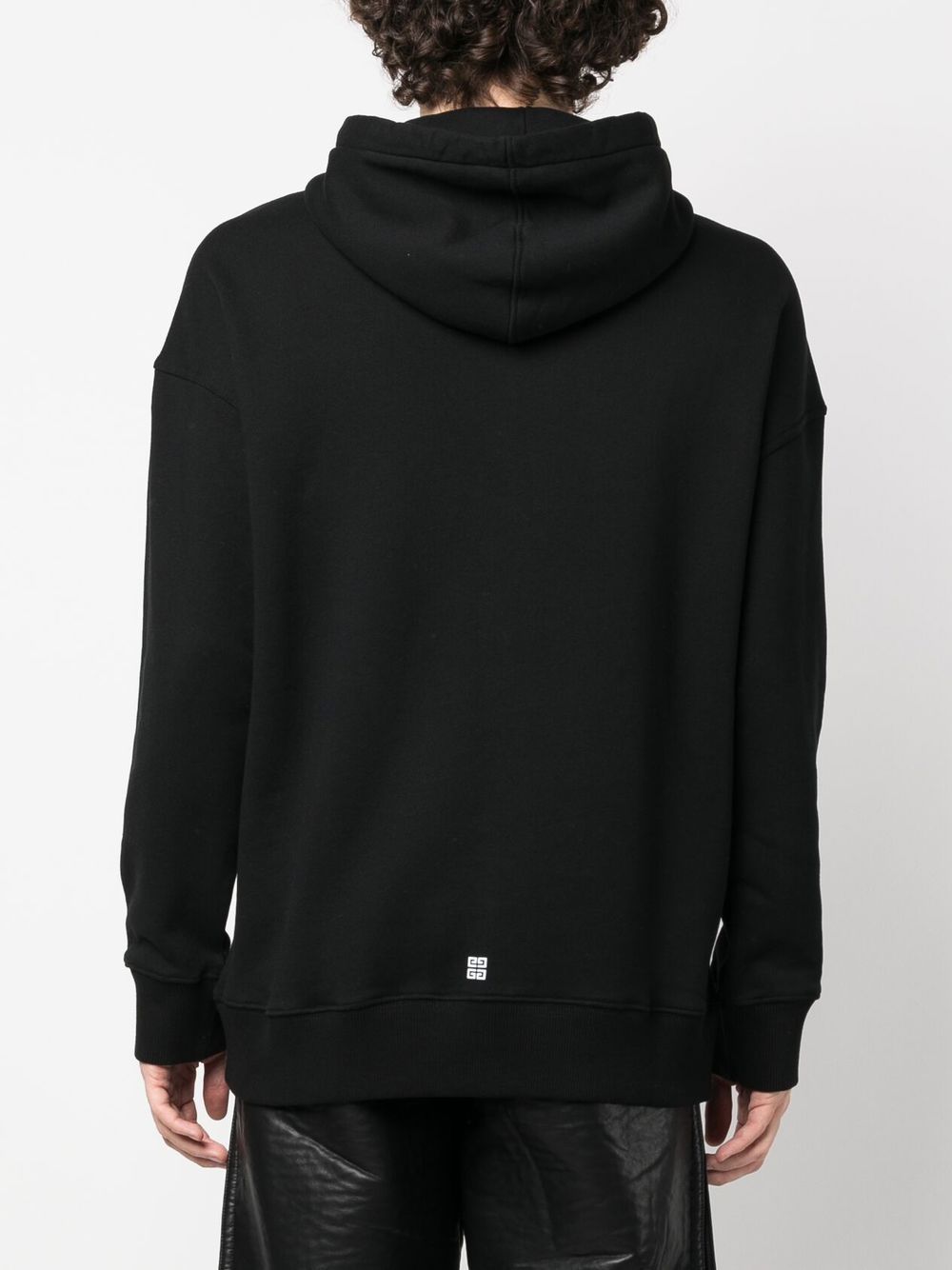 Logo cotton hoodie