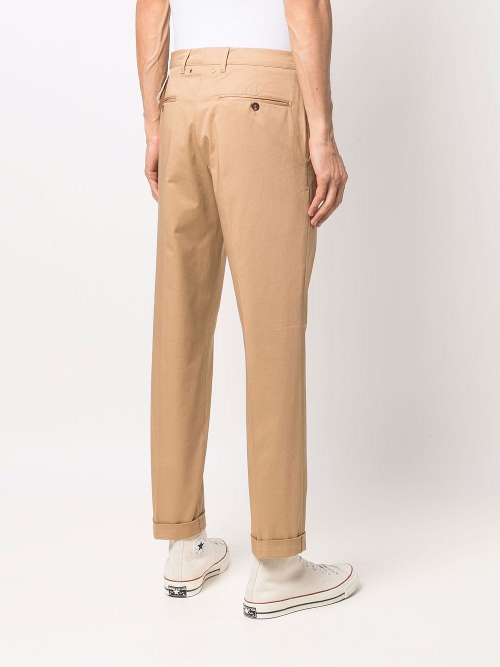 Cotton chino trousers