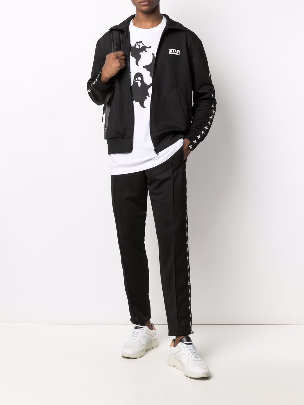 Star zipped track jacket