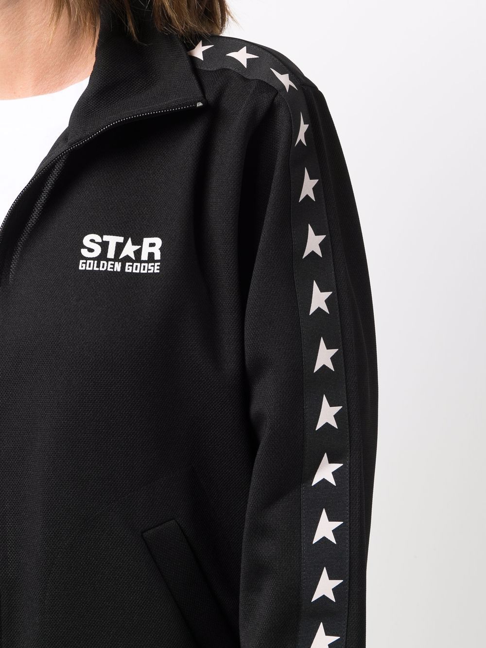 Star zipped sweatshirt