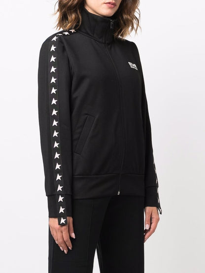 Star zipped sweatshirt