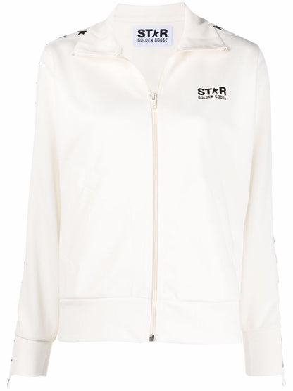 Star zipped sweatshirt