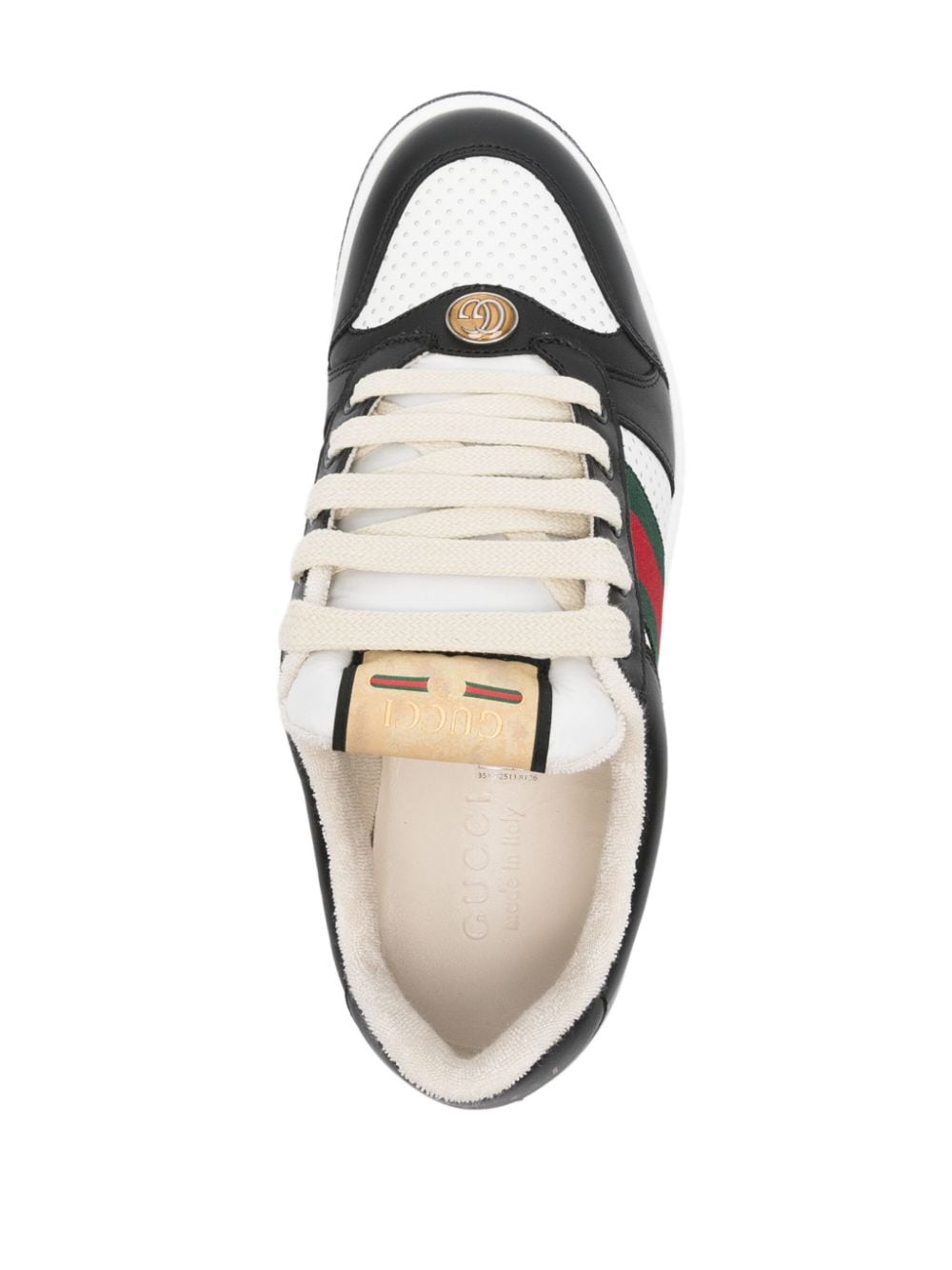 Screener leather sneakers