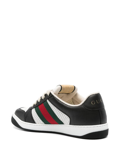 Screener leather sneakers