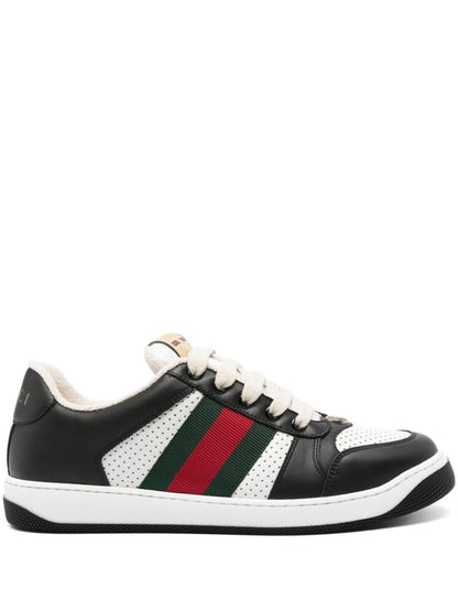 Screener leather sneakers