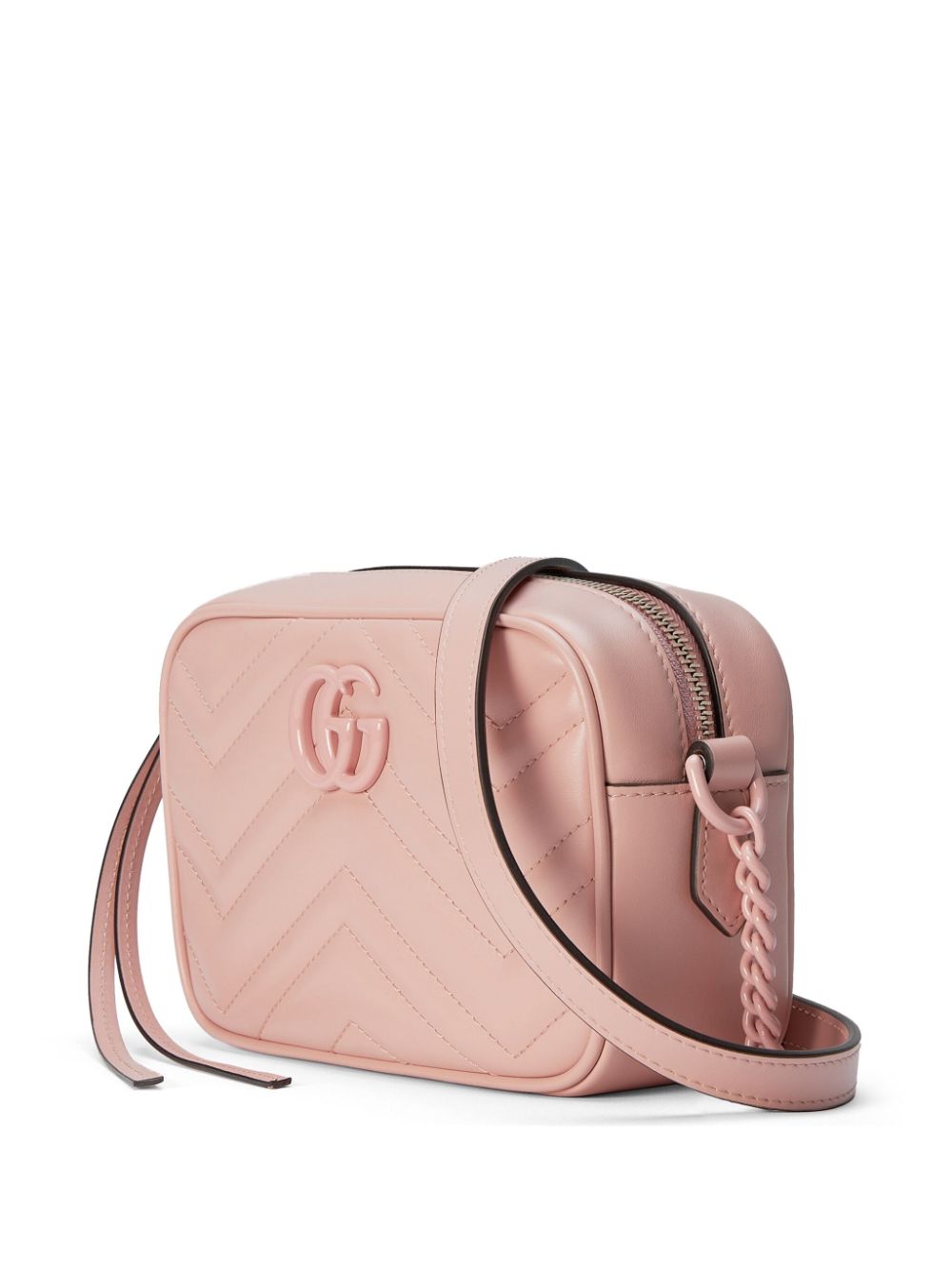 Gg marmont mini leather shoulder bag