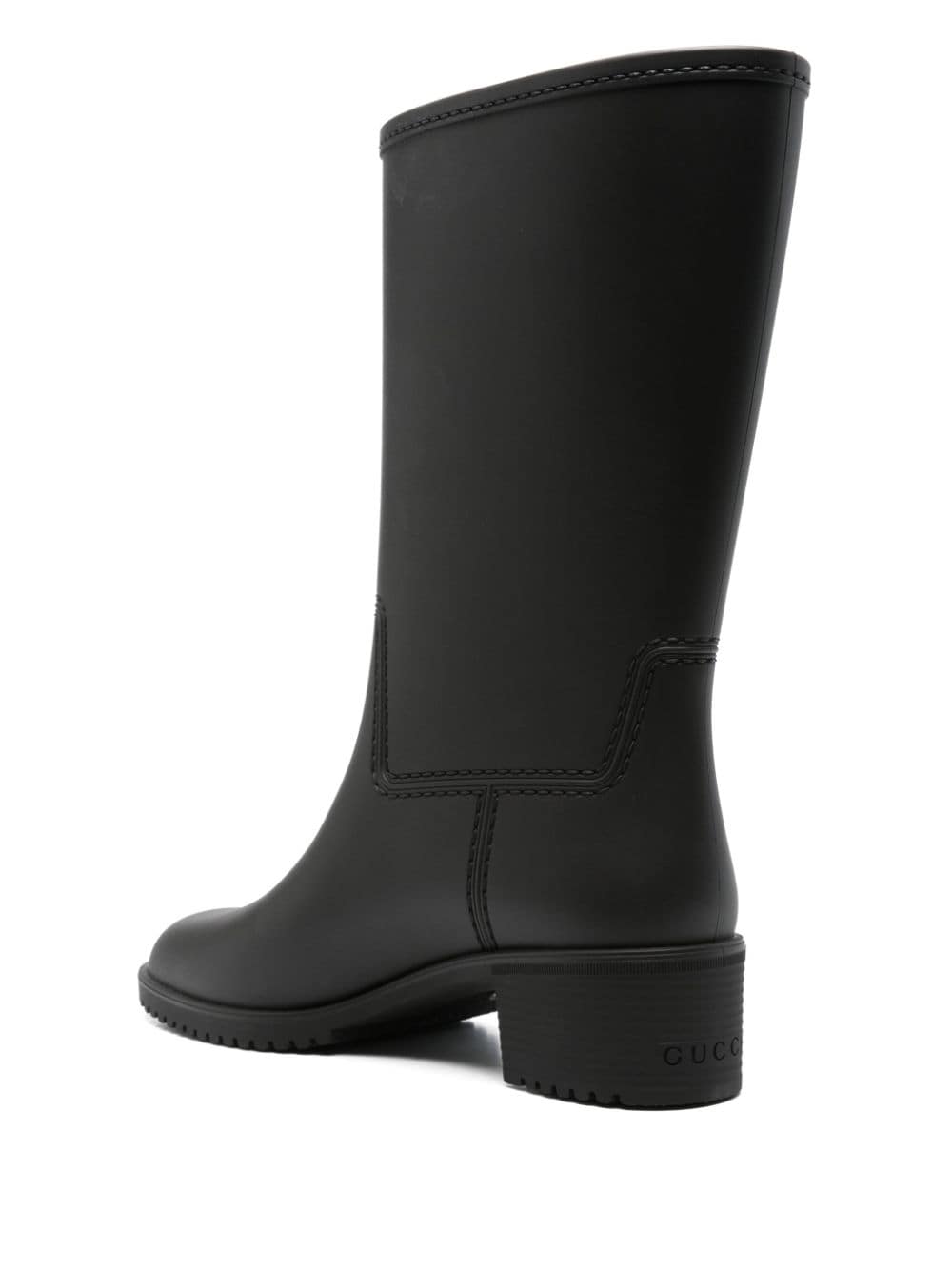 Rubber rain boots