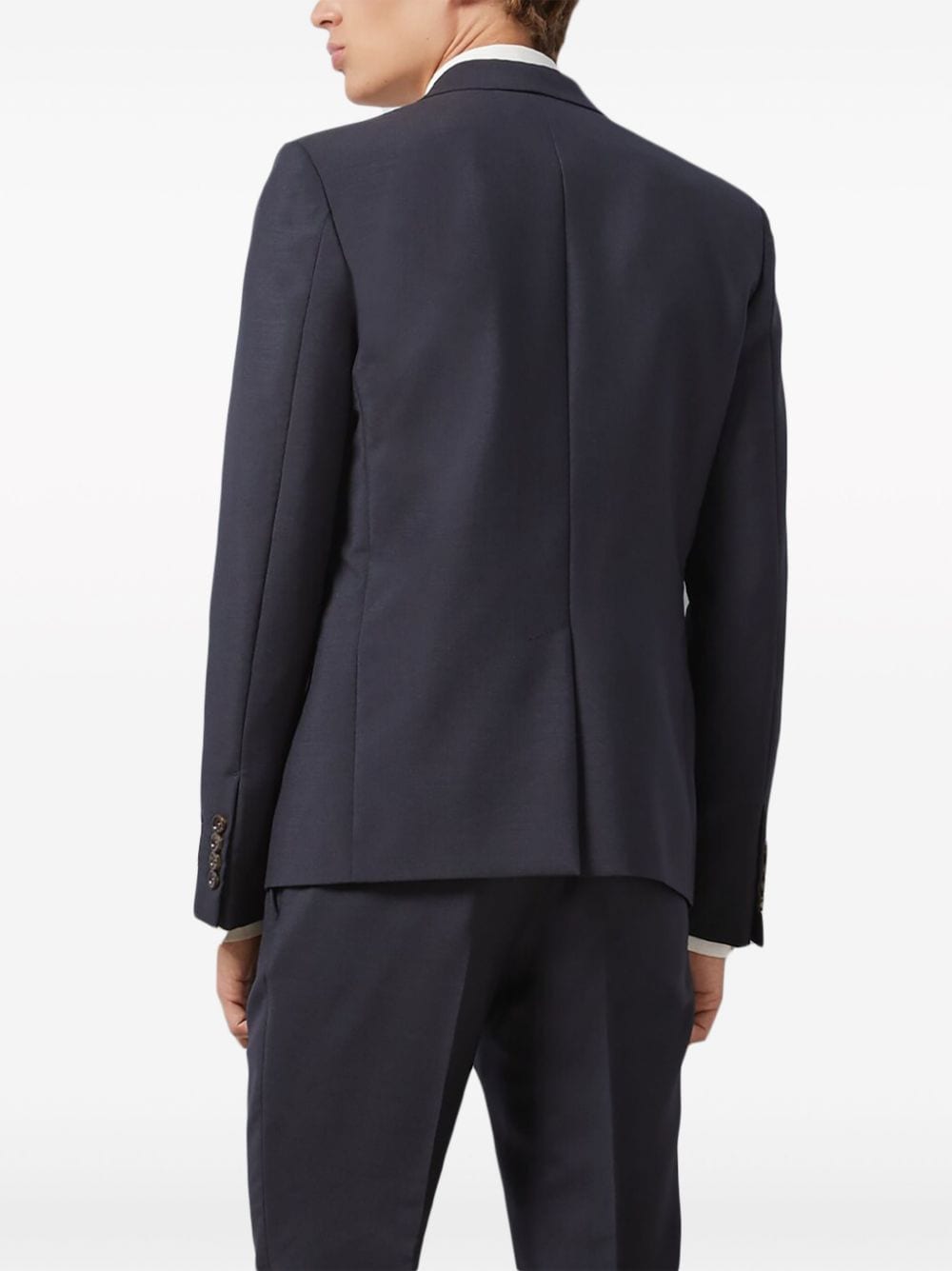 Wool single-breasted suit