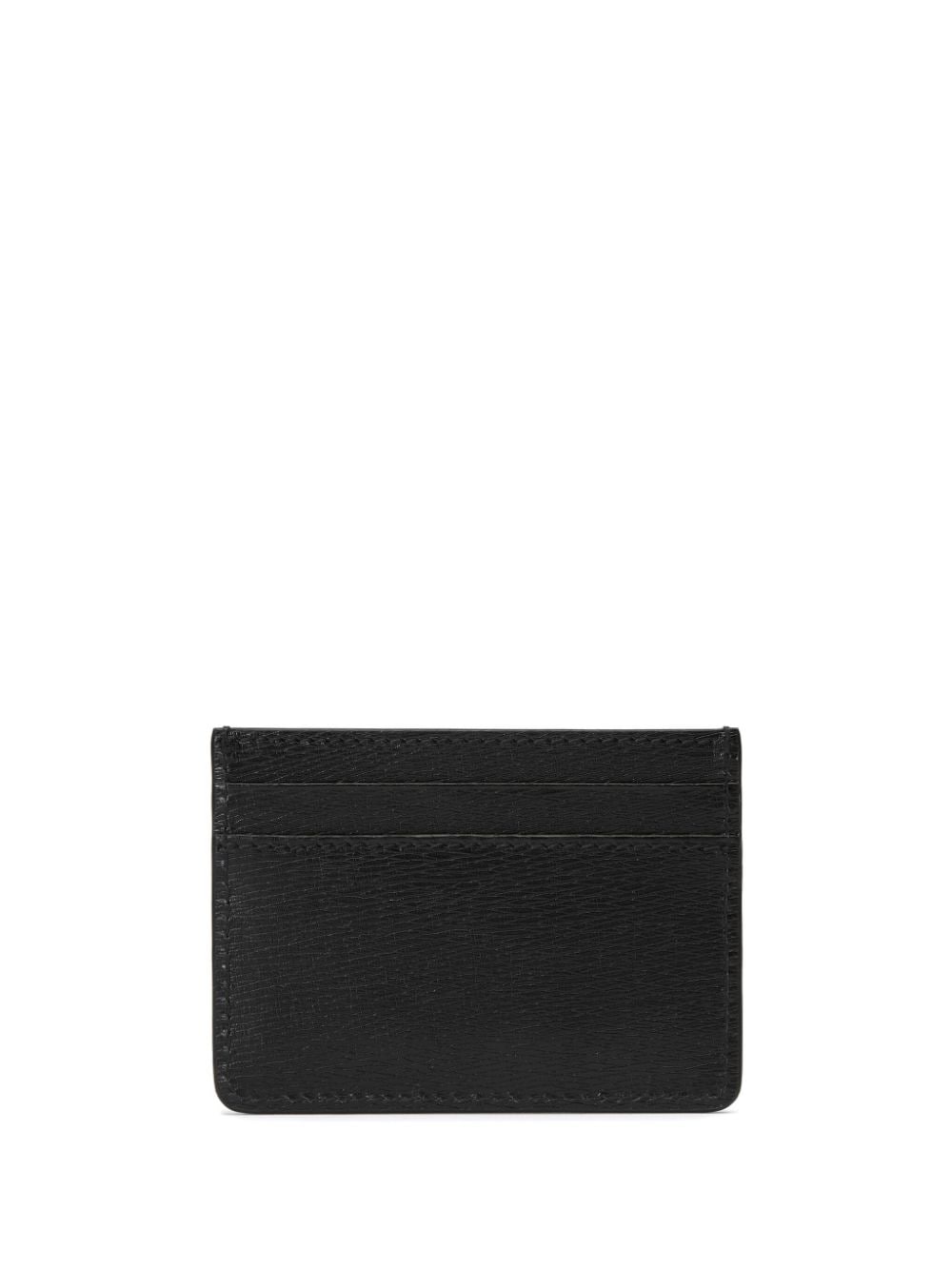 Logo leather card case