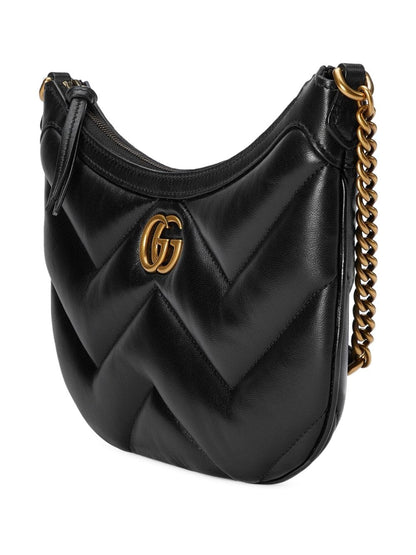 Gg marmont small leater shoulder bag