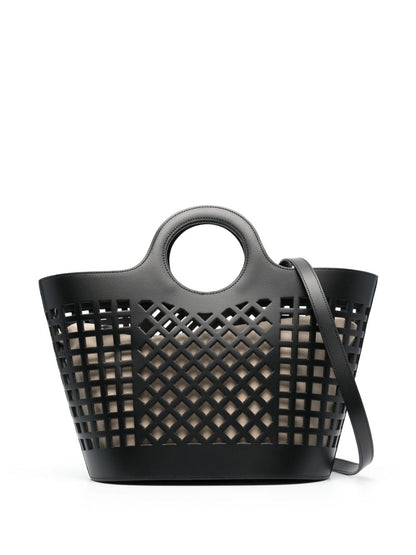 Colmado cut-out leather tote bag