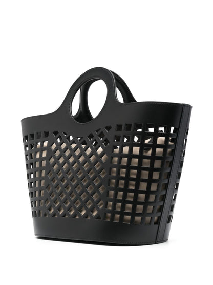 Colmado cut-out leather tote bag