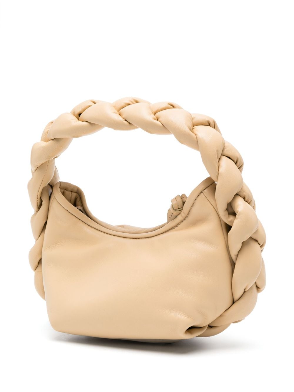 Espiga mini plaited-handle leather handbag