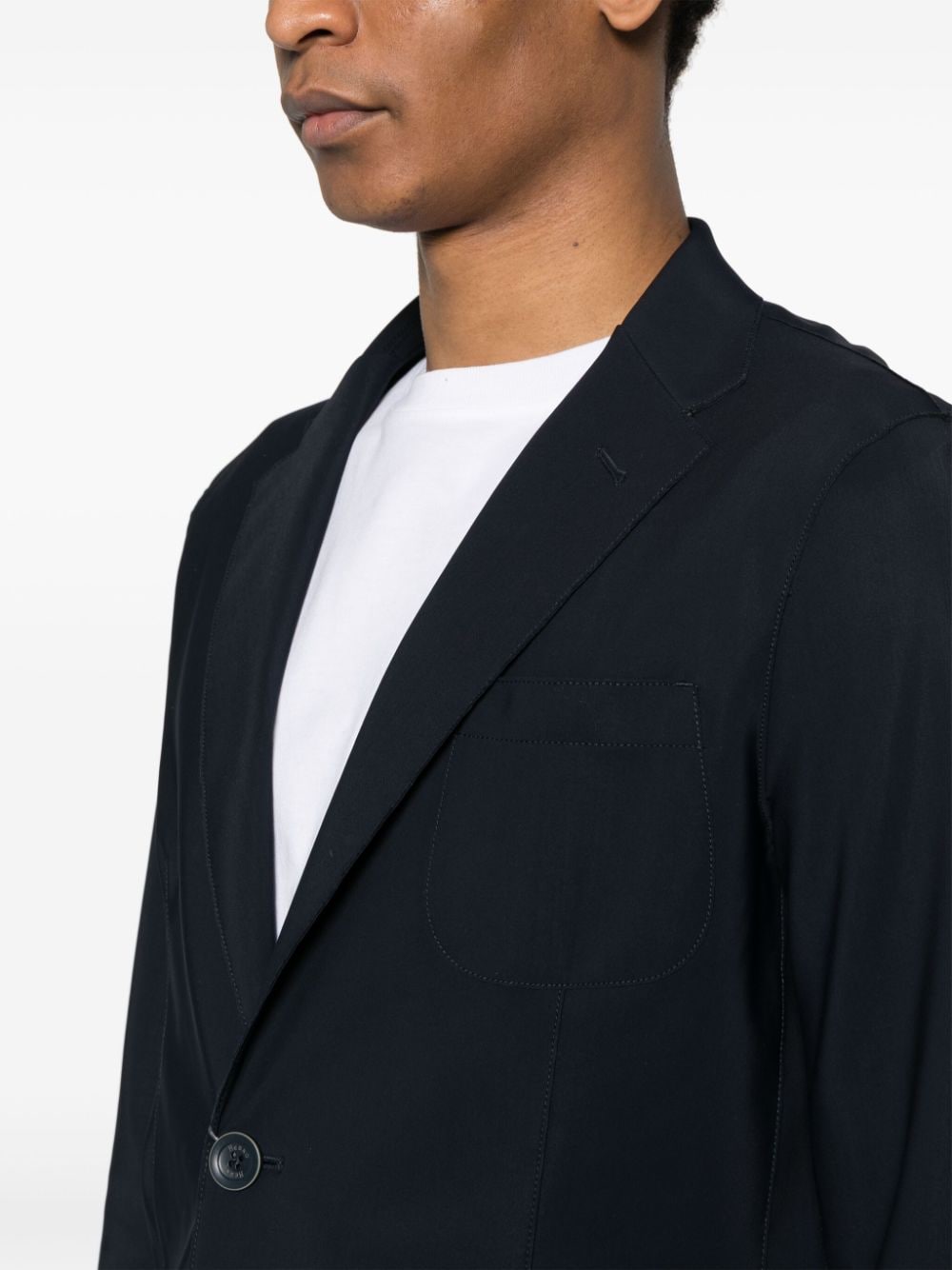 Single-breasted blazer jacket