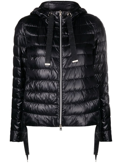 Nylon short down jacket