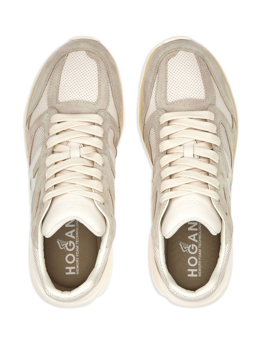 H665 leather sneakers