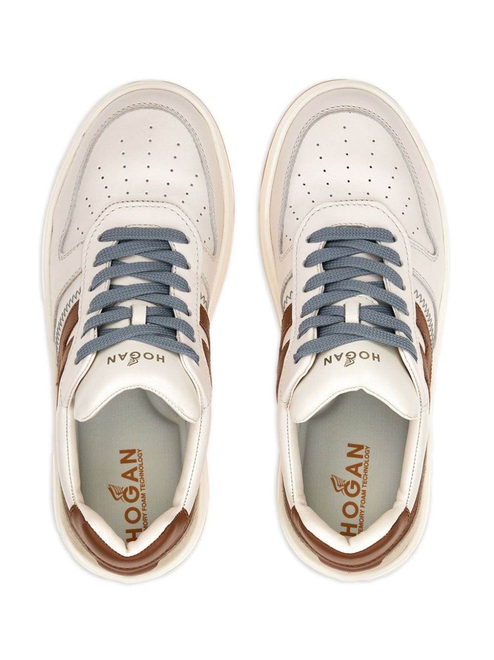 H630 leather sneakers