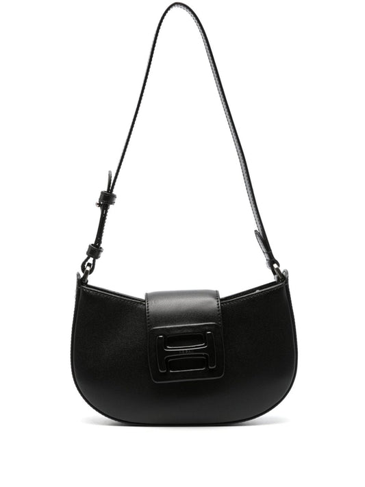 H-bag leather shoulder bag