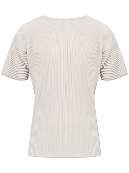 Pleated t-shirt