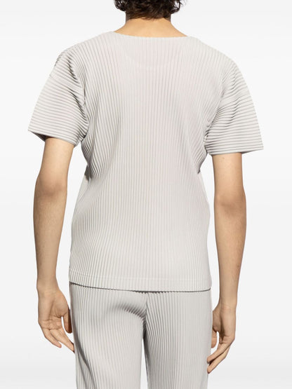 Pleated t-shirt