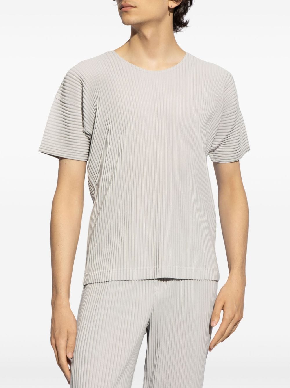 Pleated t-shirt