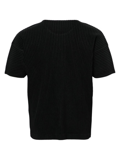 Pleated t-shirt