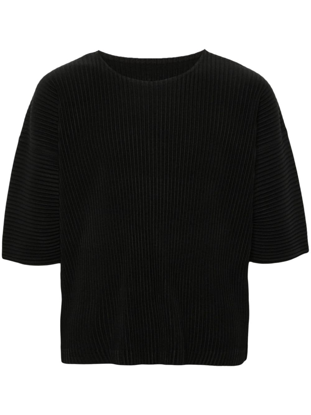 Pleated t-shirt