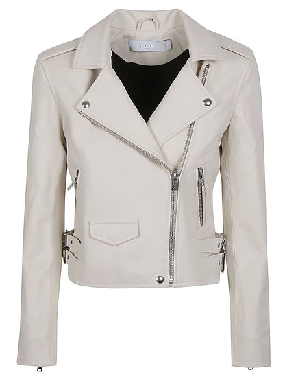 Ashville leather biker jacket