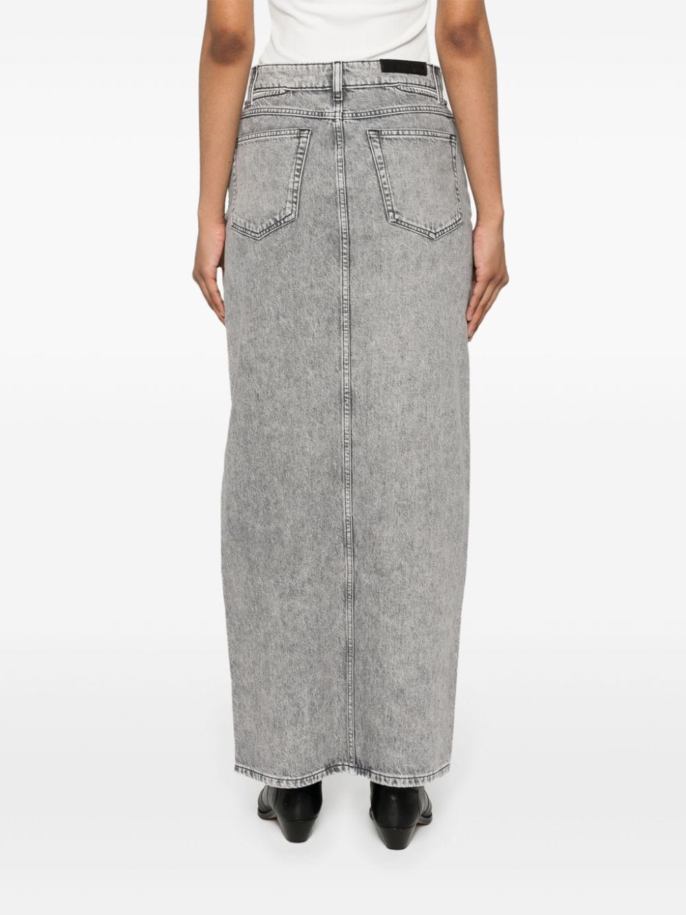 Finji denim long skirt