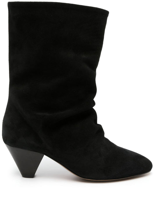 Reachi suede leather boots