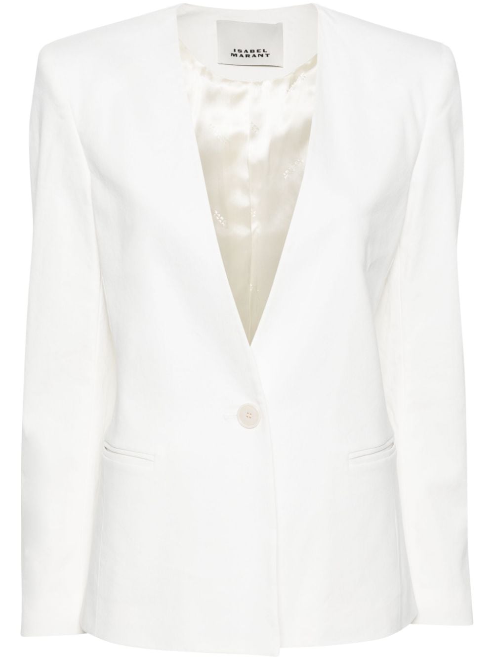 Manzil single-breasted blazer jacket