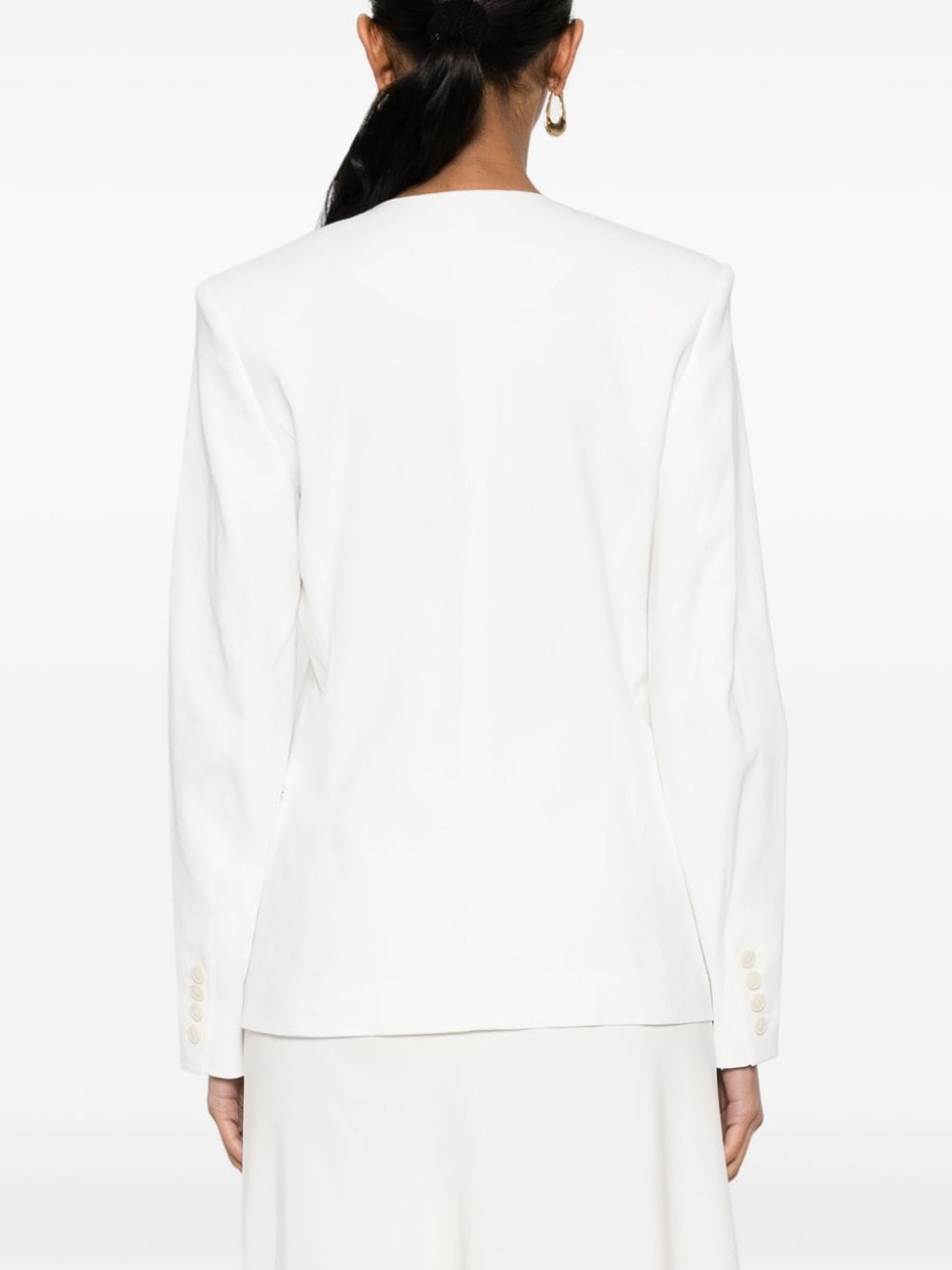 Manzil single-breasted blazer jacket