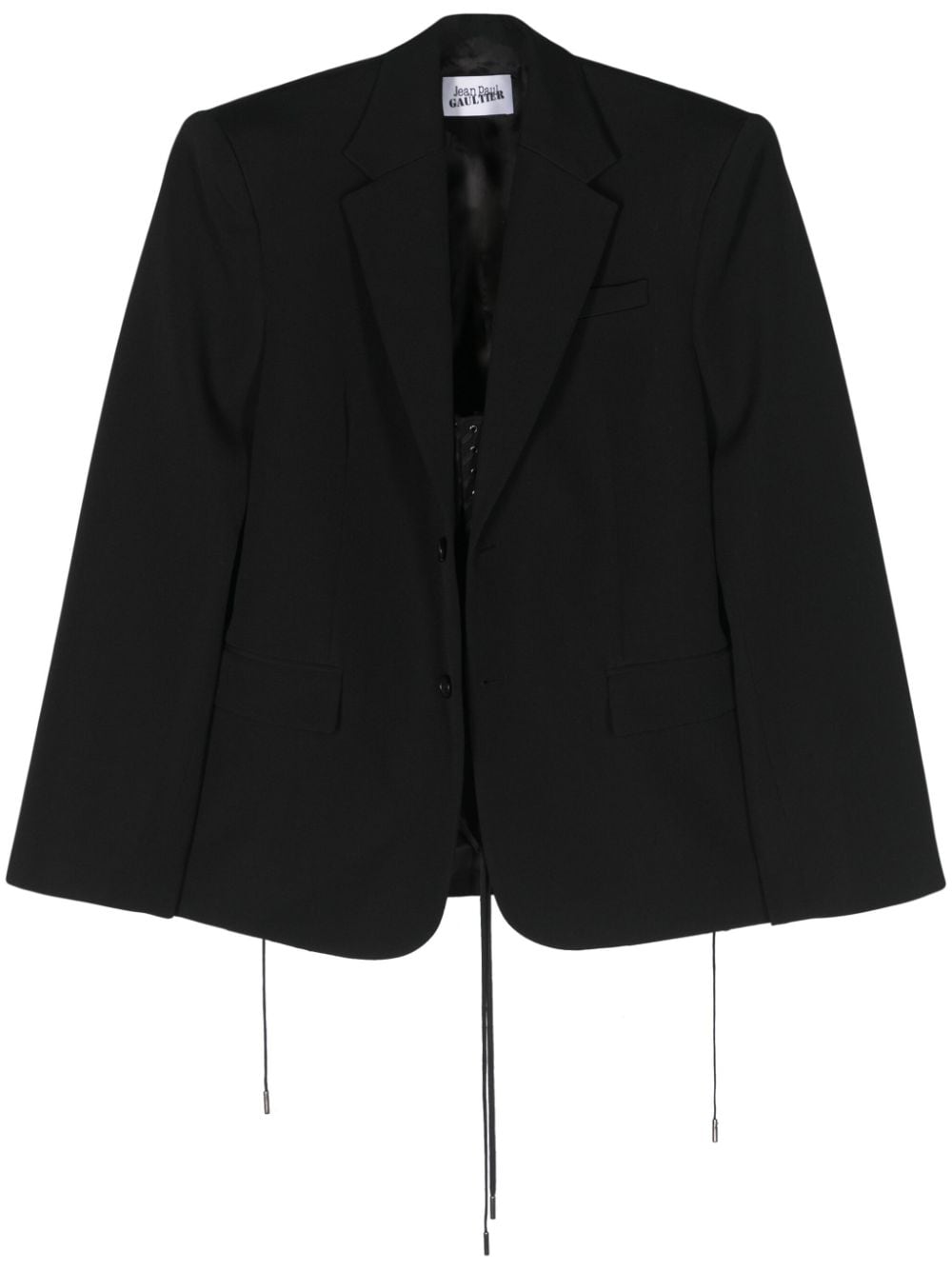 Corset detail tailored jacket