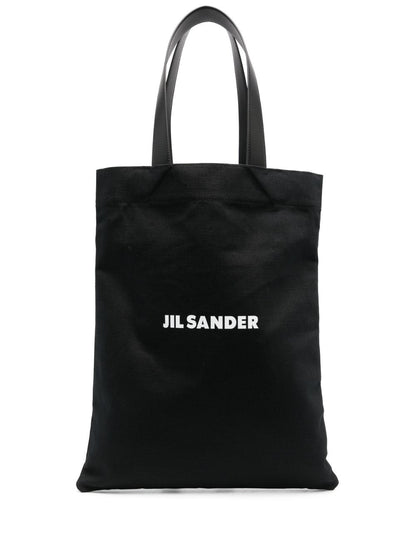 Book tote canvas shopping bag