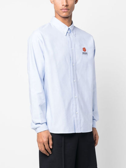 Boke flower cotton shirt