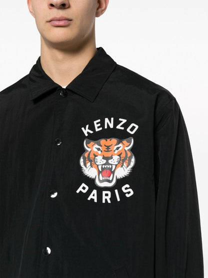 Lucky tiger shirt jacket