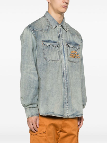 Denim cotton shirt