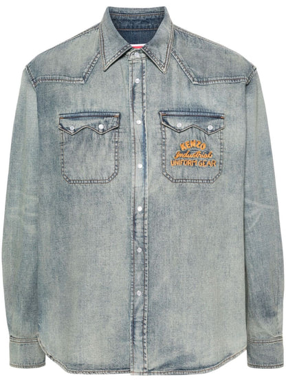 Denim cotton shirt