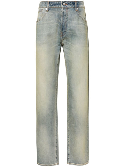 Slim denim cotton jeans