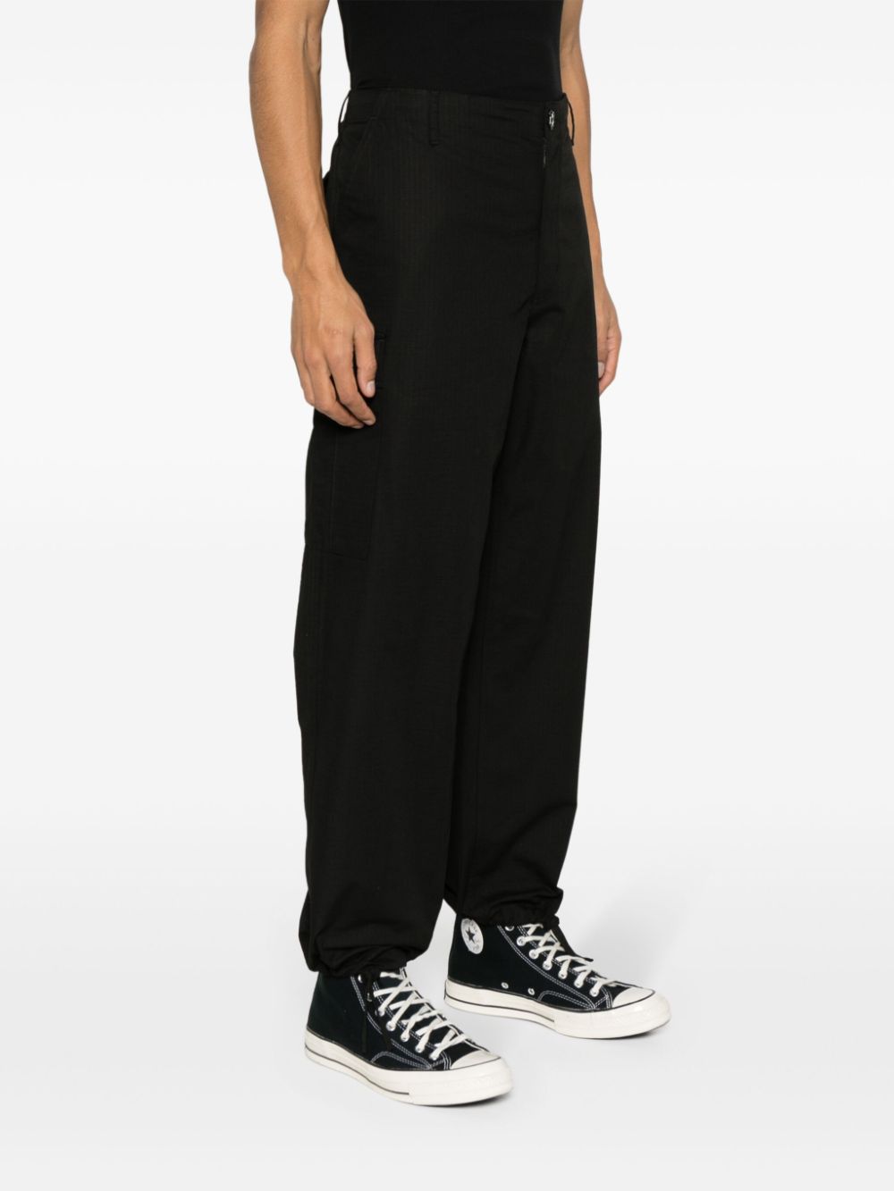 Cotton cargo trousers