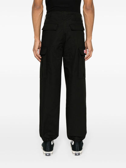 Cotton cargo trousers