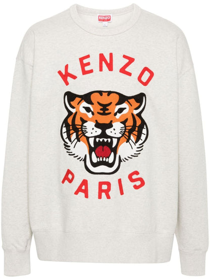 Lucky tiger cotton sweatshirt