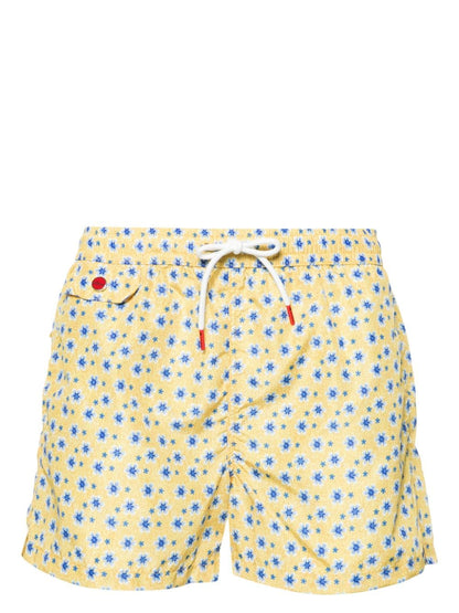 Printed swim shorts