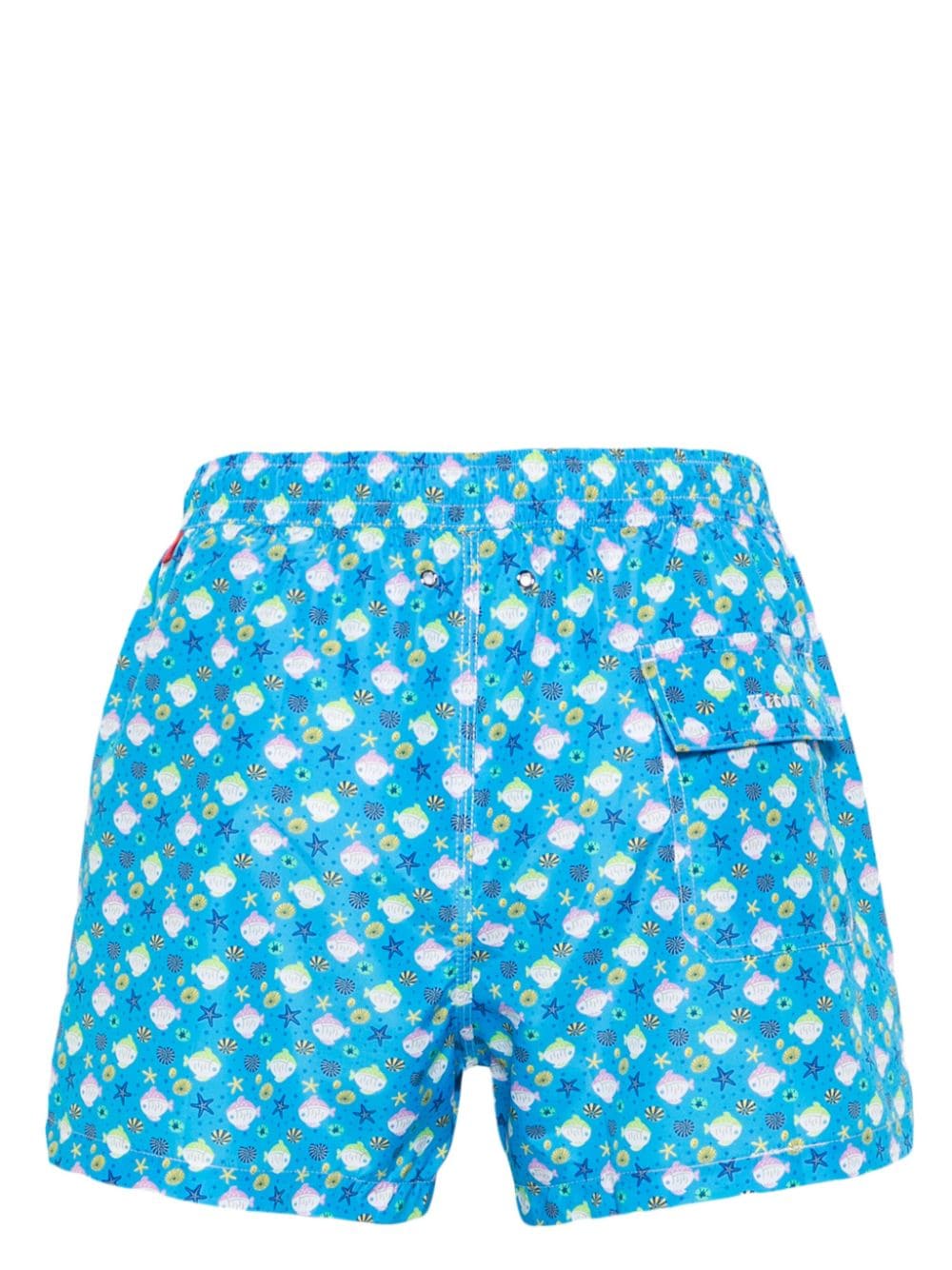 Printed swim shorts