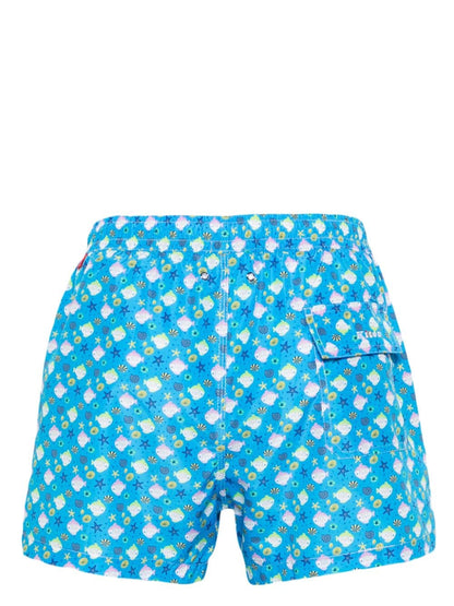 Printed swim shorts